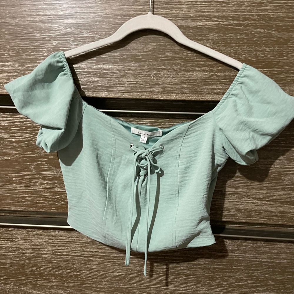 Love Tree Crop Blouse